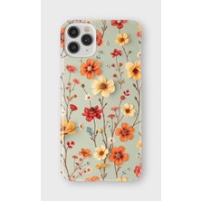 Karsu Design iPhone 11 Pro Max Uyumlu Baskılı Şeffaf Telefon Kılıfı | Koleksiyon: Vintage Floral