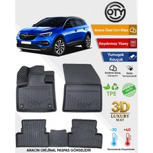 Oty Opel Grandland x 2017 3D Havuzlu Paspas