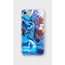 Karsu Design iPhone 8 Uyumlu Baskılı Şeffaf Telefon Kılıfı | Koleksiyon: Anime Style 2