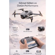 FaroxTech Hd Çift Kameralı ve Fırçasız Motorlu Akıllı Drone - Ekranlı Kumanda ve Gps Destekli