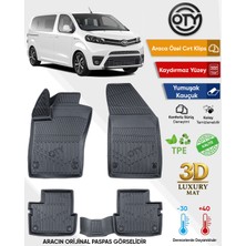 Oty Toyota Proace Verso 2022+ 3D Havuzlu Paspas