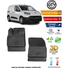 Oty Toyota Proace City Cargo  3D Havuzlu Paspas