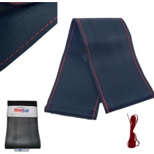 Direksiyon Kılıfı S.deri Dikmeli Md:9 Ipi Kırmızı Pınuk Saksesuar