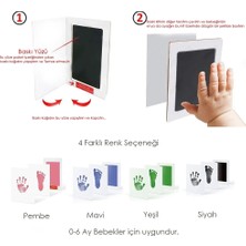 Uslucan Alışveriş Bebek El ve Ayak Izi Anı Baskı Seti