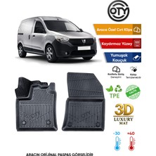 Oty Dacıa Dokker Panelvan 2012+ 3D Havuzlu Paspas