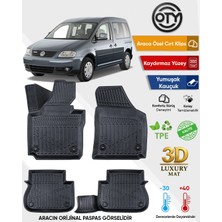 Oty Volkswagen Caddy 2002+2010 3D Havuzlu Paspas
