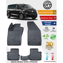 Oty Fiat Ulysee 2022+ 3D Havuzlu Paspas