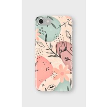 Karsu Design iPhone Se Uyumlu Baskılı Şeffaf Telefon Kılıfı | Koleksiyon: Minimal Floral Line Art