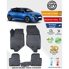 Oty Peugeot 208 Mk2 2019+ 3D Havuzlu Paspas