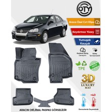 Oty Volkswagen Jetta 2008+2010 3D Havuzlu Paspas