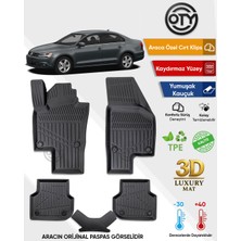 Oty Volkswagen Jetta 2011+ 3D Havuzlu Paspas