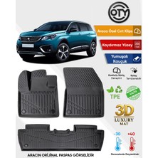 Oty Peugeot 5008 2017+2024 3D Havuzlu Paspas