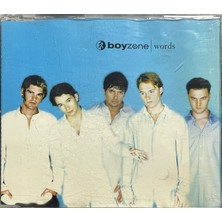 Plak İstasyonu (Plak Değildir CD Dir) CD Boyzone Words Maxi Single CD
