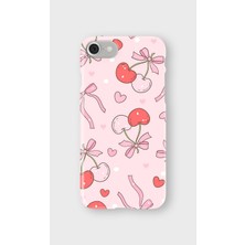 Karsu Design iPhone Se Uyumlu Baskılı Şeffaf Telefon Kılıfı | Koleksiyon: Pink Aesthetic