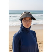Trend Bebe Butik Kadın Tesettür Vizör Güneşlikli Şapka Kadın Tesettür Tepesi Açık Şapka