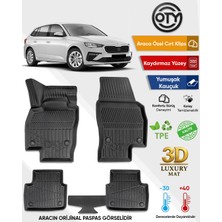 Oty Skoda Scala 2019+ 3D Havuzlu Paspas