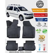Oty Volkswagen Caddy 2010+2015 3D Havuzlu Paspas