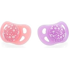 Uravas Store Twistshake Silikon 2’li Emzik Seti Pembe Mor 0-6 Ay