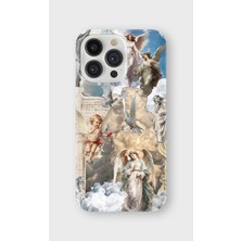 Karsu Design iPhone 13 Pro Uyumlu Baskılı Şeffaf Telefon Kılıfı | Koleksiyon: Angel And Spiritual