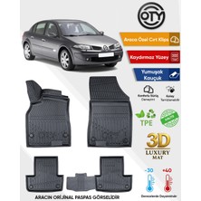 Oty Renault  Megane 2  2002+2009 3D Havuzlu Paspas