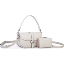 Vera Çanta Nas Bag Premium Seri Mini 2li Set Çapraz El ve Cüzdan Seti