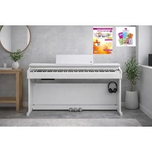 Yamaha YDP105WH Beyaz Dijital Piyano Seti (Tabure,kulaklık,ödüllü Piyano Metodları)