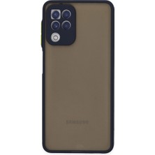 Hsc Bilişim Galaxy A22 Kılıf Montreal Silikon Kapak - Lacivert