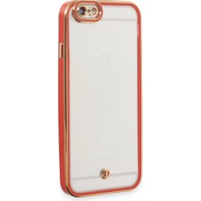 Hsc Bilişim Iphone 6 Kılıf Liva Lens Silikon - Kırmızı