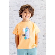 Lucky Baby Kids Erkek Çocuk Baskılı T-Shirt