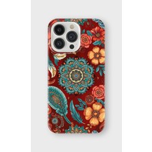 Karsu Design iPhone 16 Pro Uyumlu Baskılı Şeffaf Telefon Kılıfı | Koleksiyon: Mandala Art