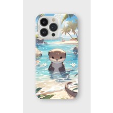 Karsu Design iPhone 16 Pro Max Uyumlu Baskılı Şeffaf Telefon Kılıfı | Koleksiyon: Anime Animal Characters