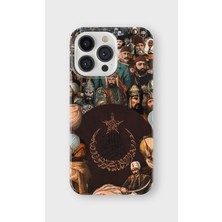 Karsu Design iPhone 13 Pro Max Uyumlu Baskılı Şeffaf Telefon Kılıfı | Koleksiyon: Ottoman Tughra