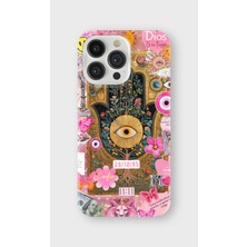 Karsu Design iPhone 15 Pro Uyumlu Baskılı Şeffaf Telefon Kılıfı | Koleksiyon: Mystical Symbols