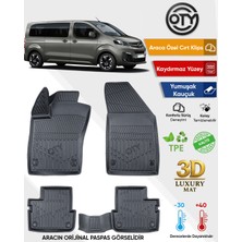 Oty Opel Zafıra Lıfe 2019 3D Havuzlu Paspas