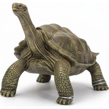 Tufy Toys Uzun Boyunlu Kara Kaplumbağası Hayvan Figürü