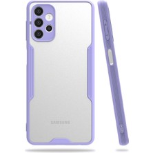 Hsc Bilişim Galaxy A72 Kılıf Platin Silikon - Lila