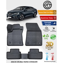 Oty Renault  Megane 4 2016+2021 3D Havuzlu Paspas