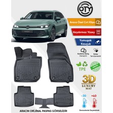 Oty Volkswagen Passat B9 2024+ 3D Havuzlu Paspas