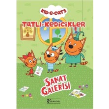 Keskin Color Tatlı Kedicikler Hikaye Kitabı Sanat Galerisi 20X28Cm 4 Yaprak 243100-80