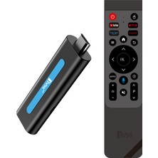 Qifit Android 14 Tv Stick 4k/8k Ultra Hd – Wi-Fi 6, Bluetooth 5.0, Chromecast Destekli Akıllı Tv Çevirici