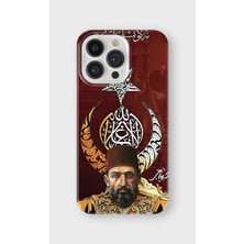 Karsu Design iPhone 13 Pro Uyumlu Baskılı Şeffaf Telefon Kılıfı | Koleksiyon: Ottoman Tughra