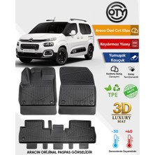 Oty Citroen  Berlingo 2019+ 3D Havuzlu Paspas