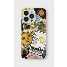 Karsu Design iPhone 13 Pro Uyumlu Baskılı Şeffaf Telefon Kılıfı | Koleksiyon: Tarot Cards