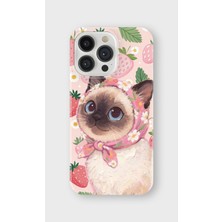 Karsu Design iPhone 14 Pro Max Uyumlu Baskılı Şeffaf Telefon Kılıfı | Koleksiyon: Soft Girl Clean Aesthetic