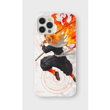 Karsu Design iPhone 12 Pro Uyumlu Baskılı Şeffaf Telefon Kılıfı | Koleksiyon: Anime Style 1