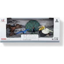 Tufy Toys Egzotik Kuşlar Hayvan Figür Seti