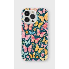 Karsu Design iPhone 15 Pro Max Uyumlu Baskılı Şeffaf Telefon Kılıfı | Koleksiyon: Butterfly Aesthetic