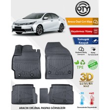 Oty Toyota Corolla 11 2013+2018 3D Havuzlu Paspas