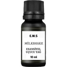 E.M.S Milkshake Uçucu Yağ Buhurdanlık Yağı Difüzör Esansı Oda Kokusu Milkshake Kokusu Mum Esansı 10 Ml.
