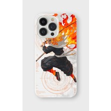 Karsu Design iPhone 13 Pro Max Uyumlu Baskılı Şeffaf Telefon Kılıfı | Koleksiyon: Anime Style 1